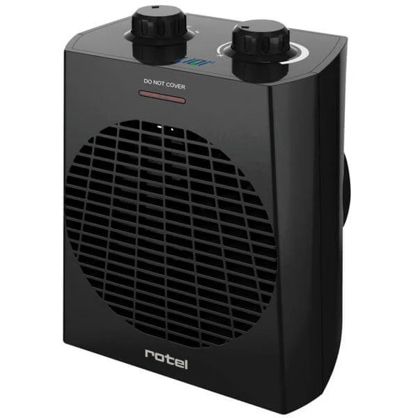 Rotel Ceramic Heater 7042CH, Black - Heizlüfter 1 Rotel Ceramic Heater 7042CH, Black - Heizlüfter